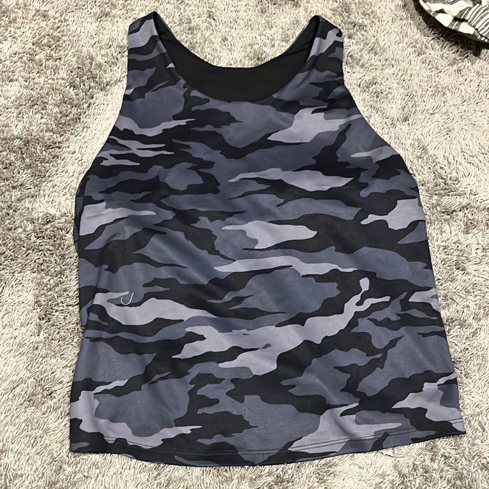 Camo Athletic tank top
